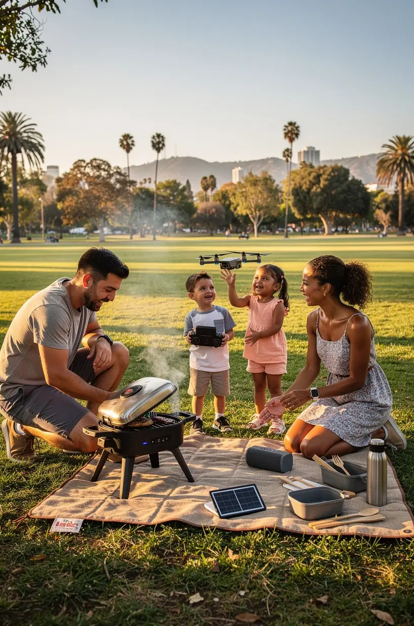 Workspace featuring dual monitors with productivity and automation software open on screen
